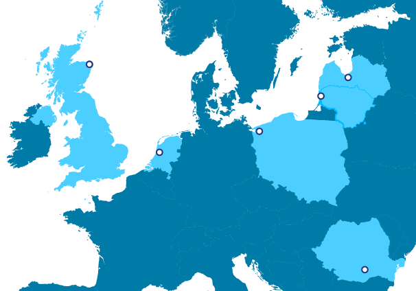 Denholm Seafoods Distribution Network
